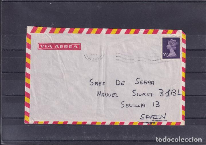 Sellos: -GRAN BRETA&Ntilde;A 698, circulada matasello RODILLO MUDO