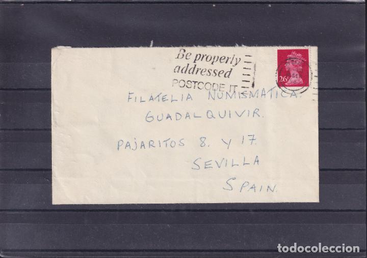 Timbres: -GRAN BRETA&Ntilde;A 1021, circulada matasello RODILLO CONMEMORATIVO REDHILL