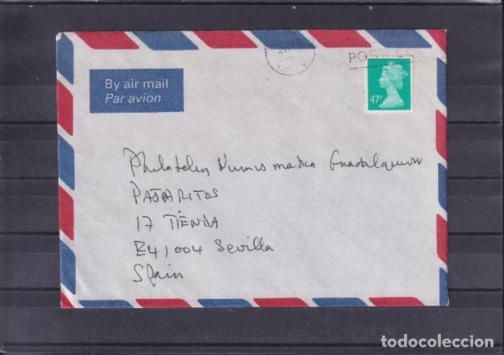 Sellos: -GRAN BRETA&Ntilde;A 2344, circulada matasello RODILLO CONMEMORATIVO