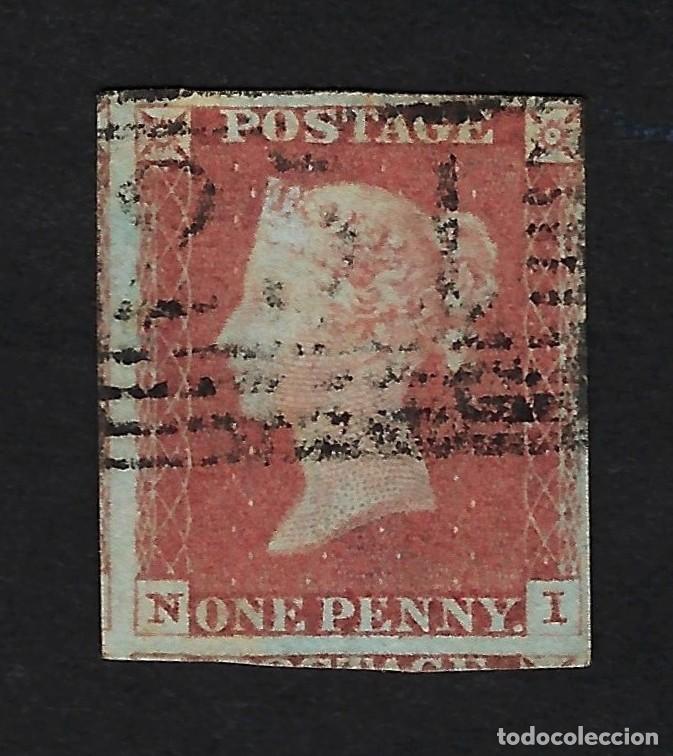 Sellos: Gran Breta&ntilde;a 1841 1d - Usado - Foto 1