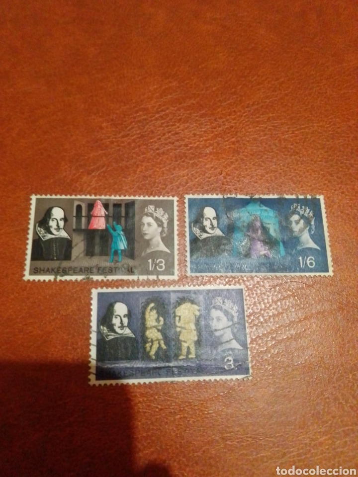 Sellos: Gran Breta&ntilde;a Shakespeare - Foto 1