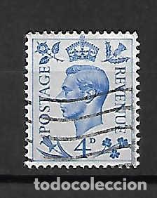 Timbres: Eduardo VI, rey de UK. sello a&ntilde;o1950