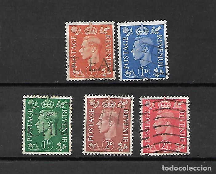 Timbres: Eduardo VI, rey de UK. sello a&ntilde;o1951