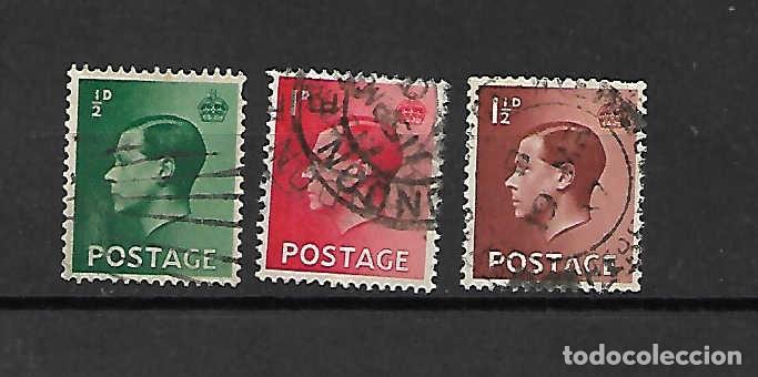 Timbres: Eduardo VI, rey de UK. sellos a&ntilde;o1936