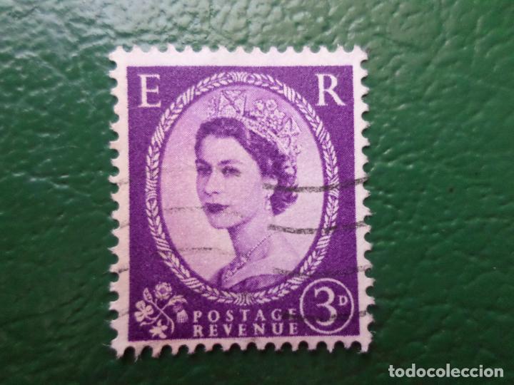 Sellos: +inglaterra, 1958, isabel II, Yvert 331 - Foto 1
