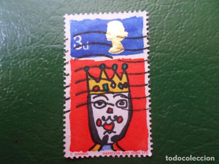 Sellos: +inglaterra, 1966, navidd, Yvert 461 - Foto 1