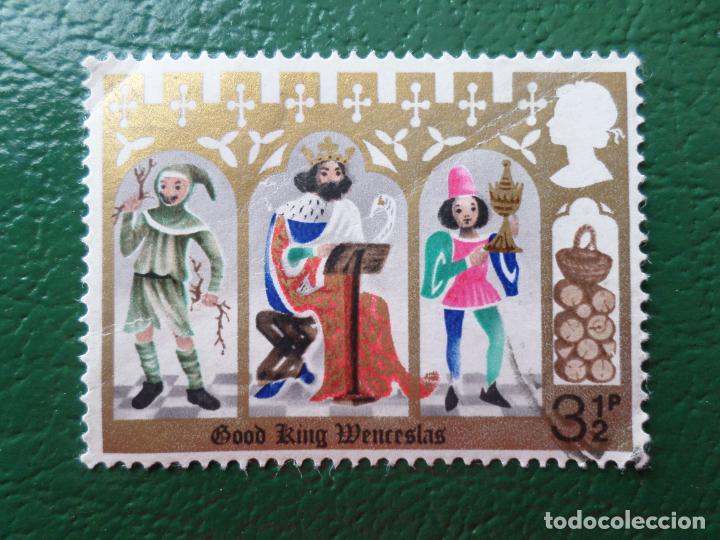 Sellos: +inglaterra, 1973, navidad, Yvert 707 - Foto 1