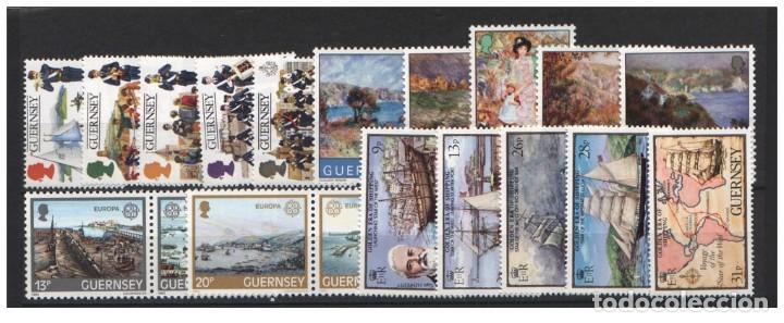 Sellos: Guernsey 1983 - Complete year set mnh** - Foto 1