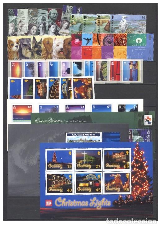 Sellos: Guernsey 2001 - Complete year set mnh** - Foto 1