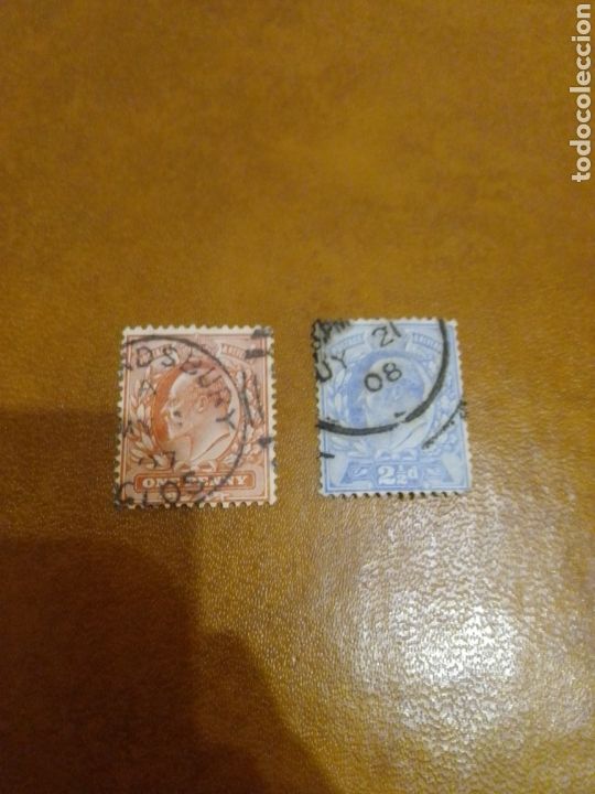 Sellos: Gran Breta&ntilde;a Eduardo VII - Foto 1