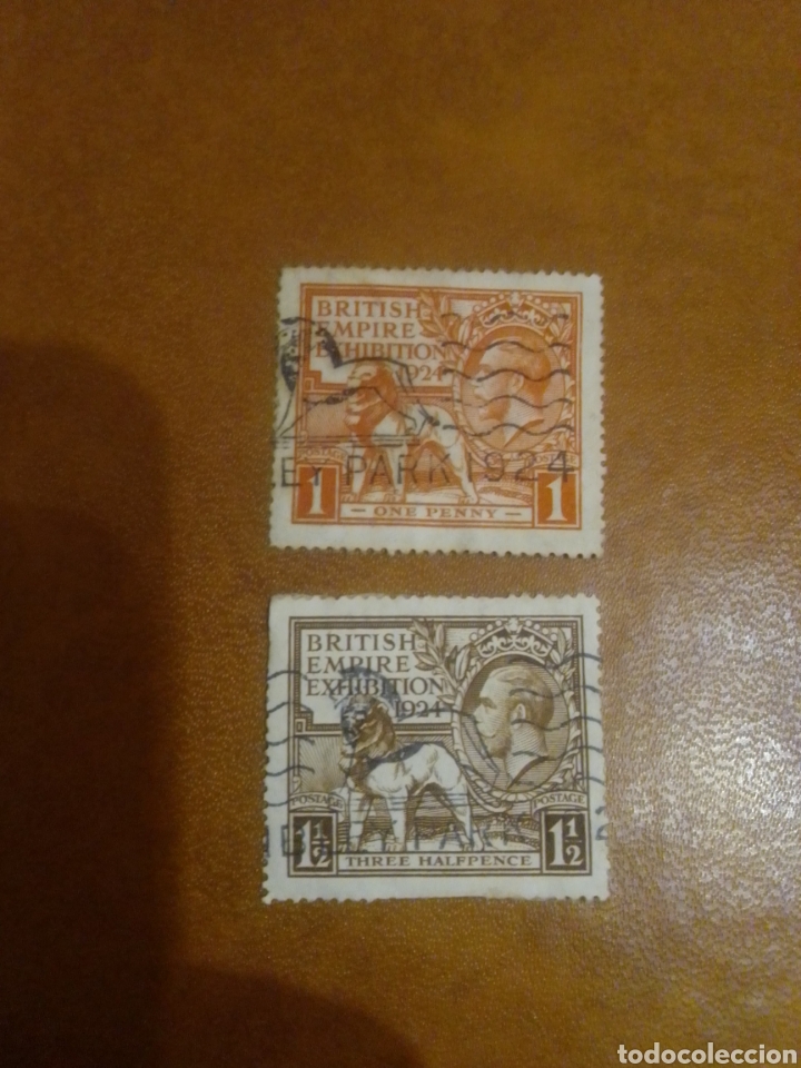 Sellos: Gran Breta&ntilde;a Jorge V 1924 - Foto 1