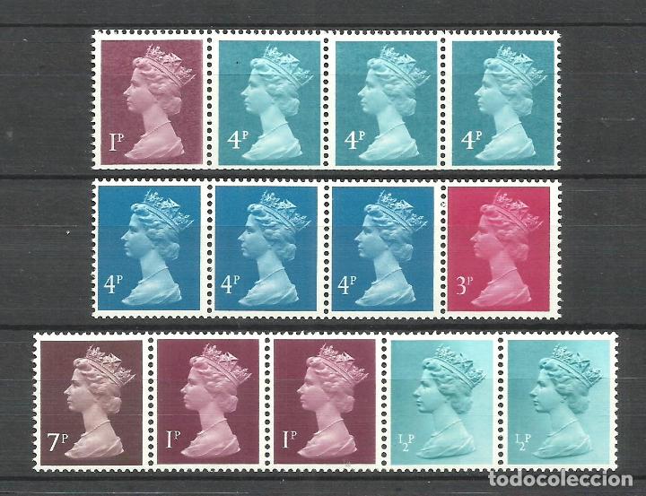 Sellos: GB, Machin, decimal, MNH** - Foto 1