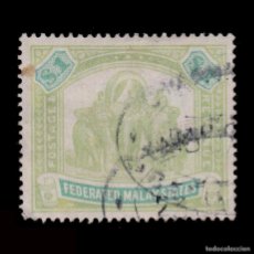 Sellos: FEDERATED MALAY STATES KEDAH.1900.SG 23.1$.USED. WMK CROWN CC. Lote 365921301