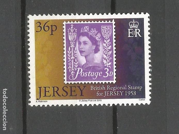 Sellos: JERSEY YVERT NUM. 1573 USADO - Foto 1