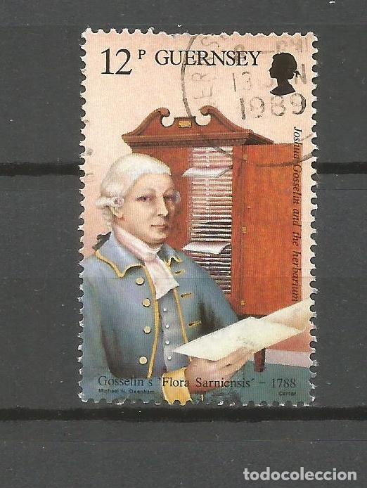 Sellos: GUERNSEY YVERT NUM. 432 USADO - Foto 1