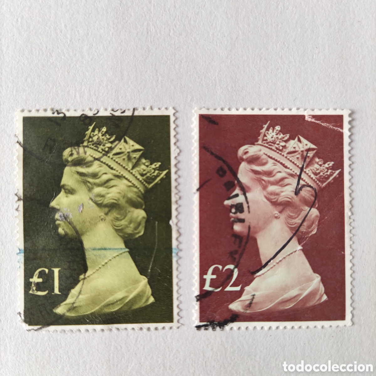 Sellos: Sellos INGLATERRA. Isabel II. Usados - Foto 1