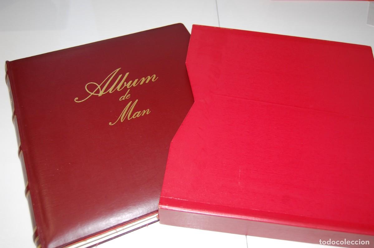 Sellos: ALBUM FILABO-MAN-REINO UNIDO-HOJAS 1990 A 1996 - FILOESTUCHES TRANSPARENTES - SIN SELLOS- VER FOTOS