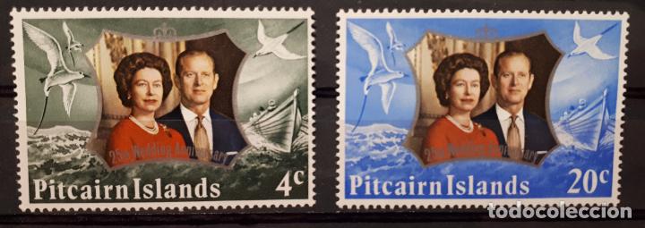 Sellos: Islas Pitcairn. 1972** Yvert 126/127 - Foto 1