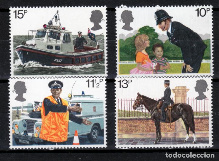 Briefmarken: GRAN BRETA&Ntilde;A.- SERIE N&ordm; 913/16 POLICIA NUEVA SIN CHARNELA