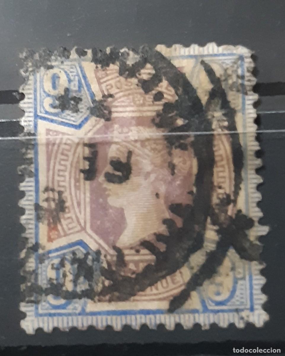 Sellos: GRAN BRETA&Ntilde;A, 1887. - Foto 1