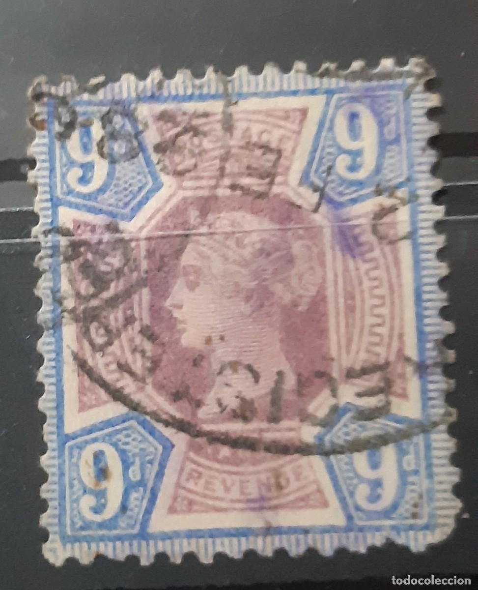 Sellos: GRAN BRETA&Ntilde;A, 1887. - Foto 1