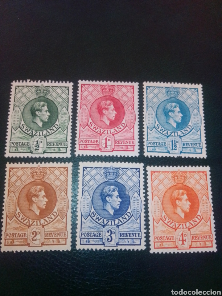 Sellos: Swazilandia Jorge VI - Foto 1