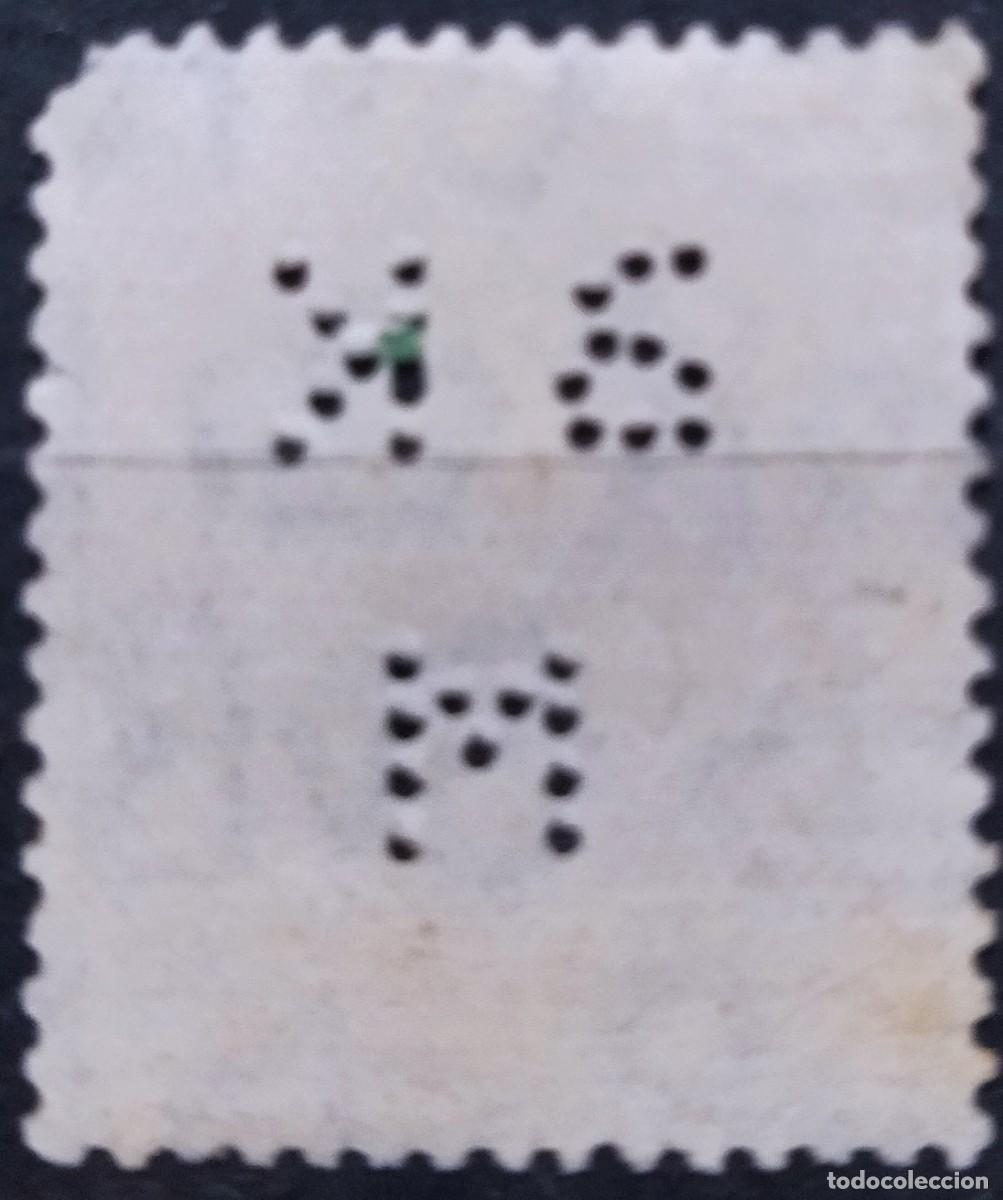 Sellos: INGLATERRA PERFORADO - PERFIN. USADO - USED. - Foto 2