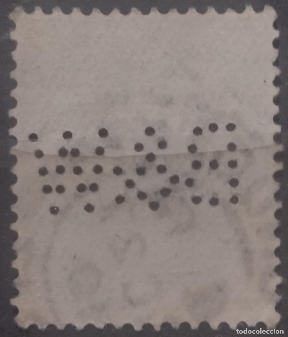 Sellos: INGLATERRA PERFORADO - PERFIN. USADO - USED. - Foto 2