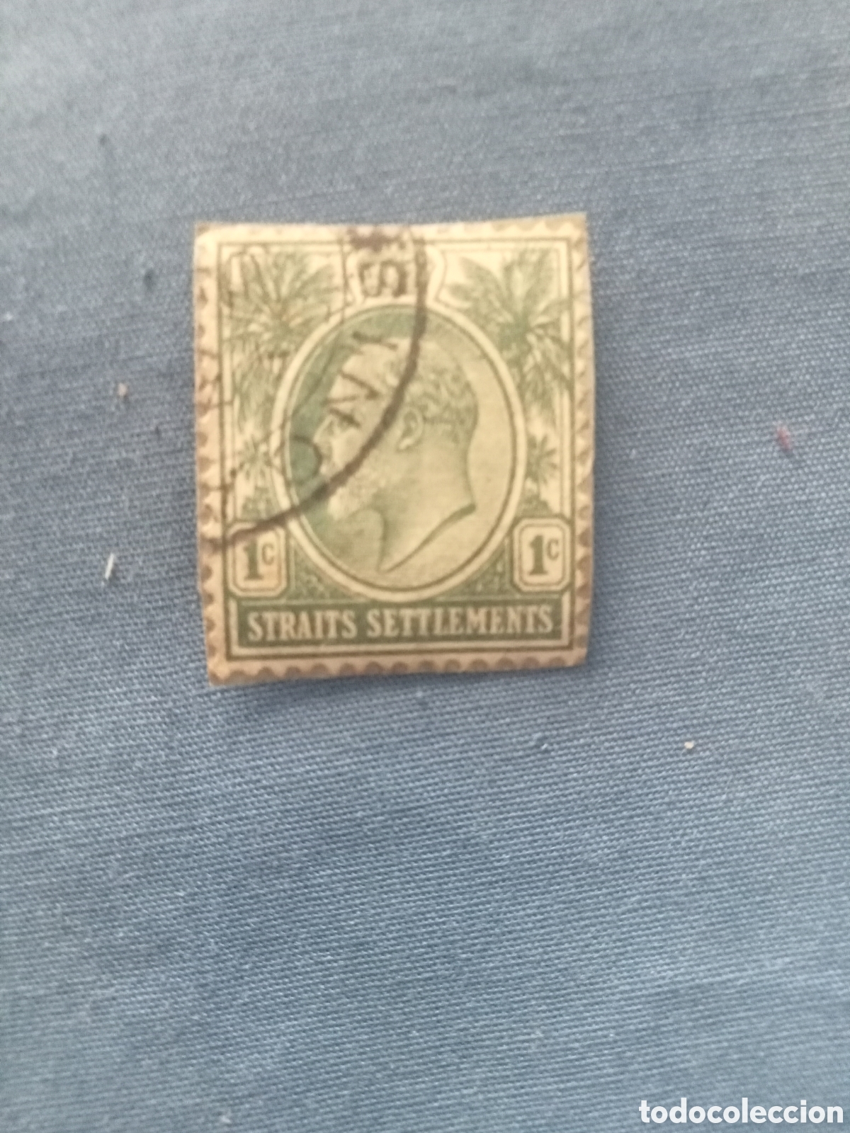 Sellos: sello straits settlements 1c - Foto 1