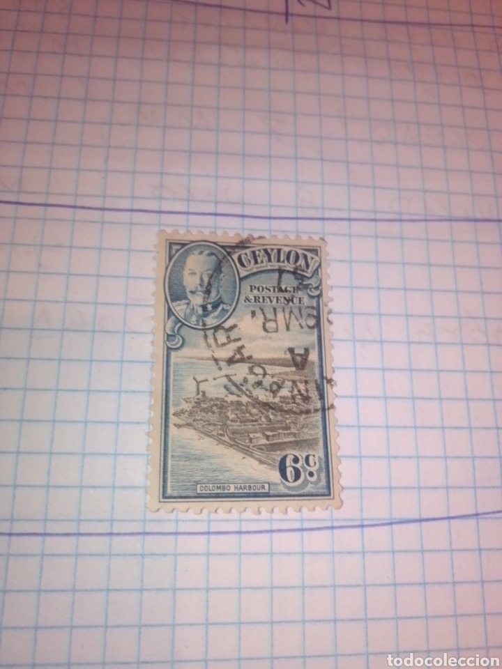 Sellos: Ceylan 1935 Jorge V - Foto 1