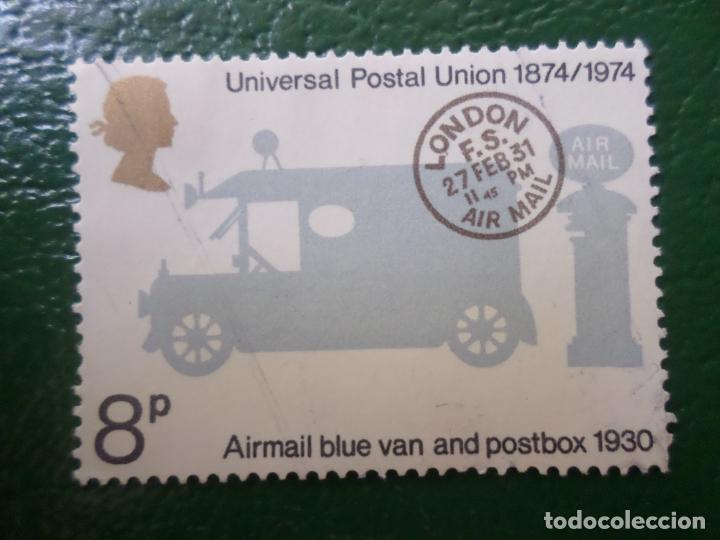Selos: -inglaterra, 1974, 200 aniv. ley sobre proteccion contra los incendios, Yvert 727