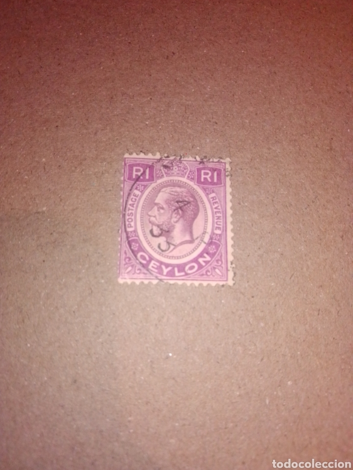Sellos: Ceylan 1927 Jorge V SG363 - Foto 1