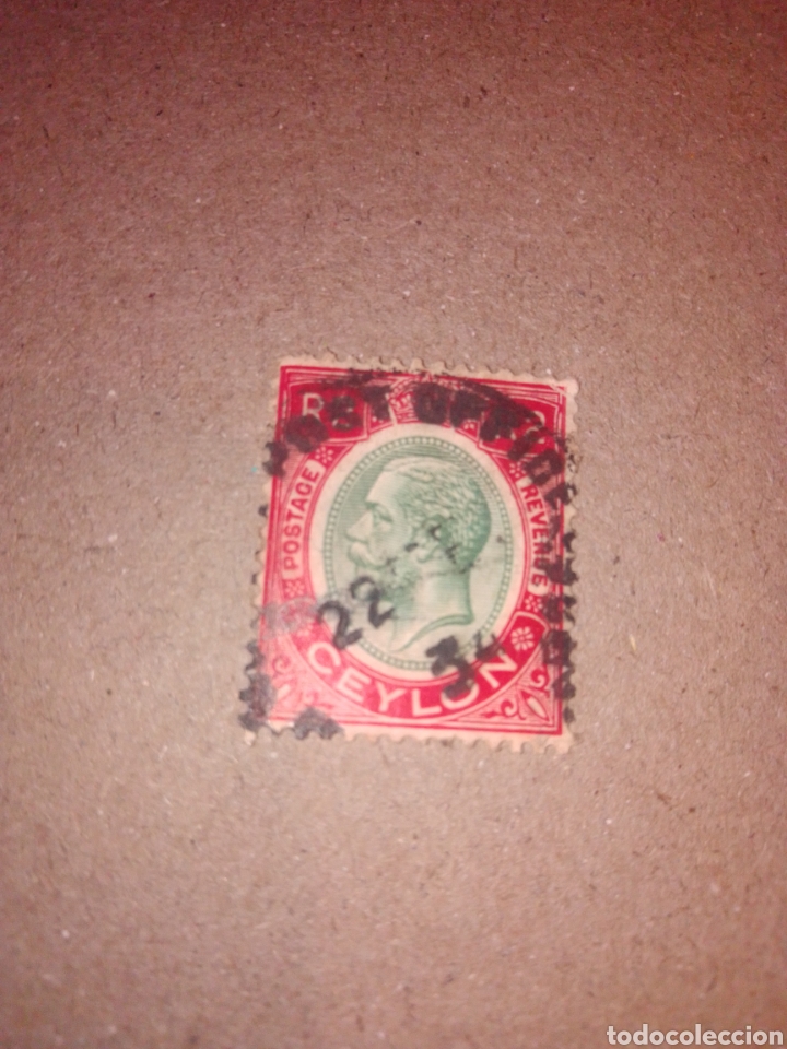 Sellos: Ceylan 1927 Jorge V SG364 - Foto 1