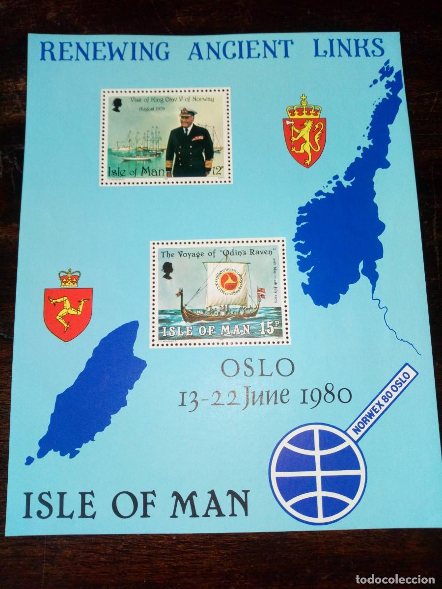 Briefmarken: ISLA DE MANN, 1979/80, BARCOS, YT 151,165