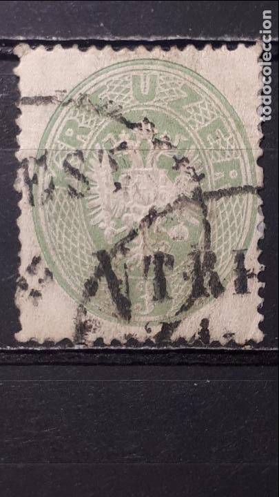 Sellos: AUSTRIA. A&Ntilde;O 1863. &deg;. YVERT 23 - Foto 1
