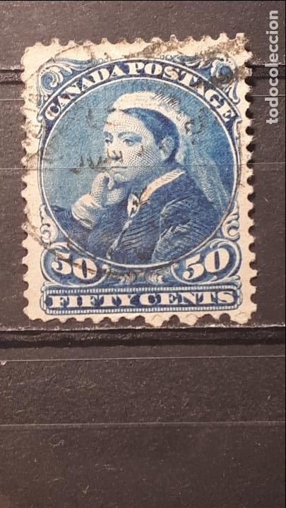 Sellos: CANAD&Aacute; . &deg; . 1893. YVERT 37. - Foto 1