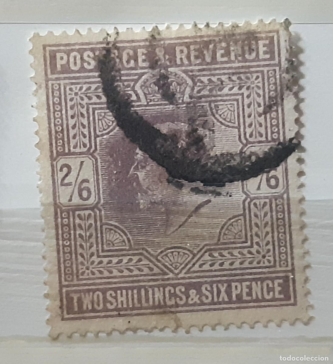 Sellos: GRAN BRETA&Ntilde;A, 1902. - Foto 1