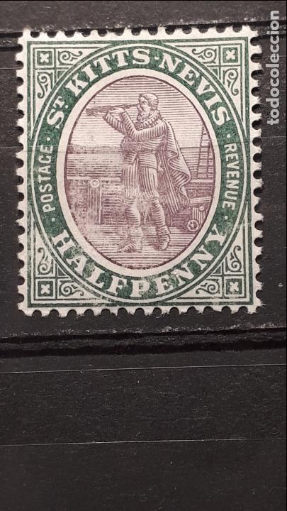 Sellos: S. CRIST&Oacute;BAL . A&Ntilde;O 1903 **. YVERT 23. - Foto 1