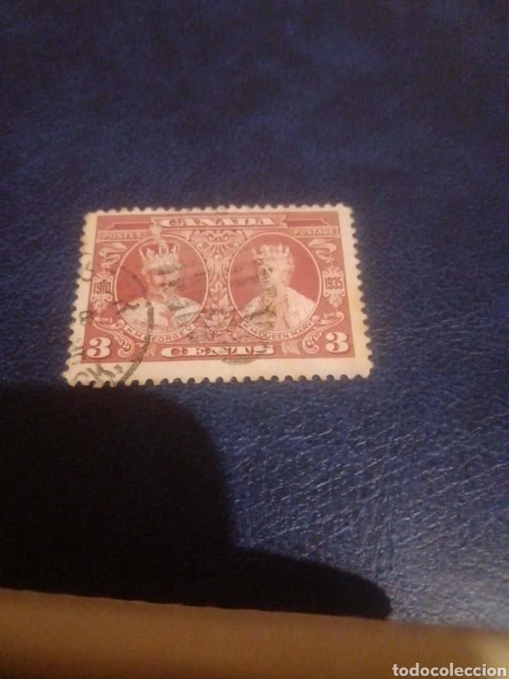 Sellos: Canad&aacute; Jorge V Coronaci&oacute;n 1935 - Foto 1