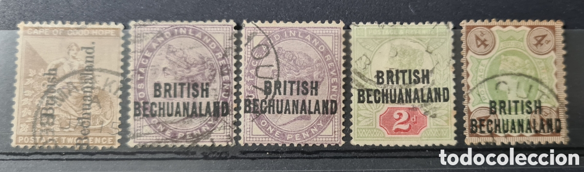 Timbres: Sellos de la Bechuanalandia Brit&aacute;nica