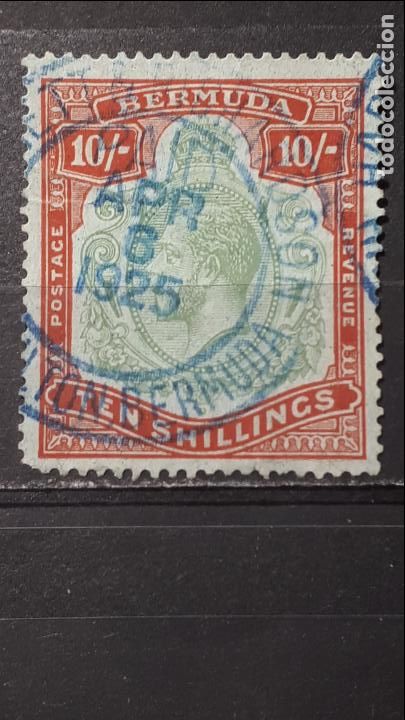 Sellos: BERMUDAS. A&ntilde;o 1910-20 &deg;. YVERT 51. - Foto 1