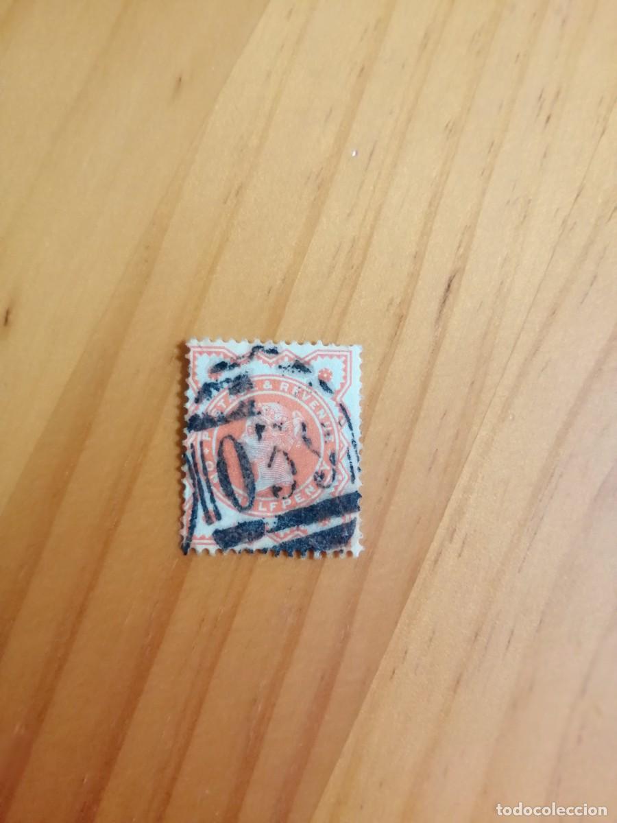 Briefmarken: GRAN BRETA&Ntilde;A - INGLATERRA - REINA VICTORIA - ONE HALF PENNY, POSTAGE & REVENUE