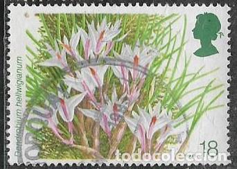 Sellos: GRAN BRETA&Ntilde;A YVERT 1665, FLORA - Foto 1