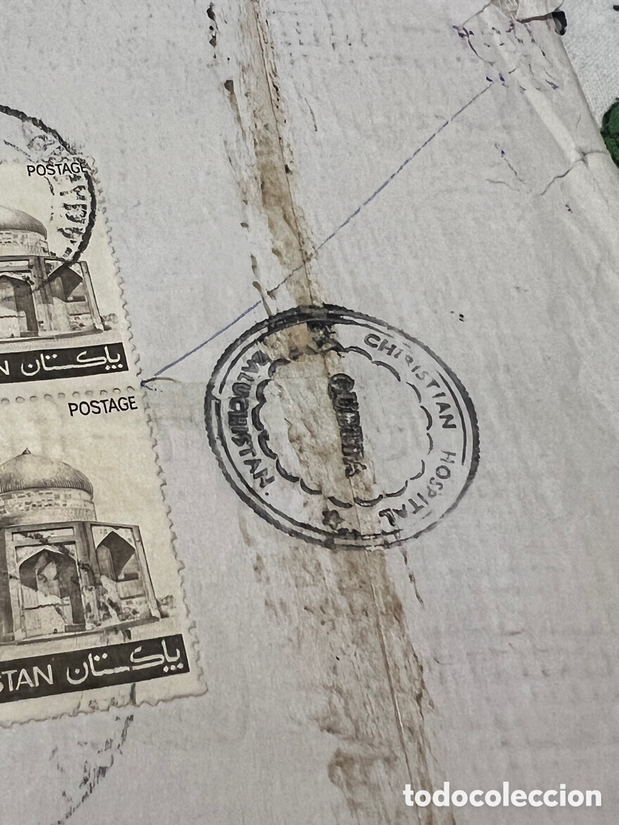 Sellos: Sobre Pakist&aacute;n a Inglaterra - Foto 4