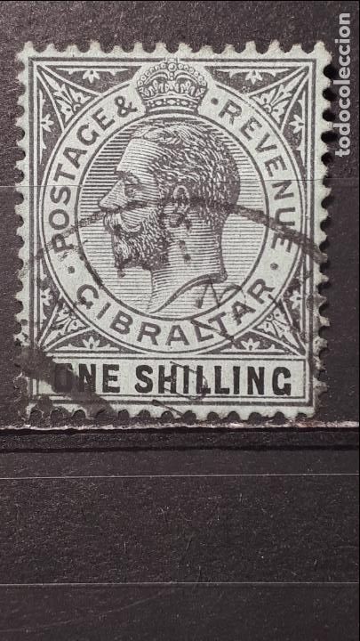 Sellos: GIBRALTAR &deg;. A&Ntilde;O 1921-2 YVERT 80 - Foto 1