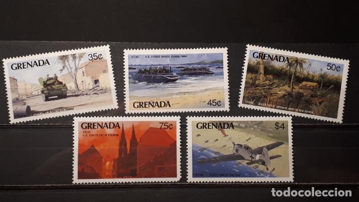 Sellos: GRENADA **. A&Ntilde;O 1990. YVERT 1886/90 - Foto 1