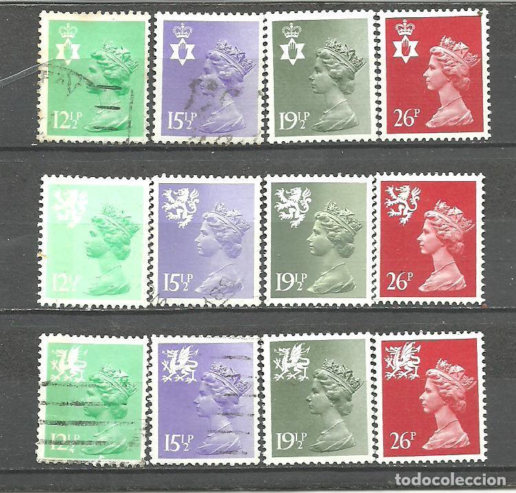 Sellos: N.IRELAND-SCOTLAND-WALES 1982 - COMPLETOS - USADOS Y NUEVOS
