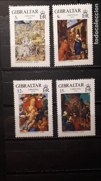 Sellos: GIBRALTAR. A&ntilde;o 1978.**. Yvert 384/7 - Foto 1
