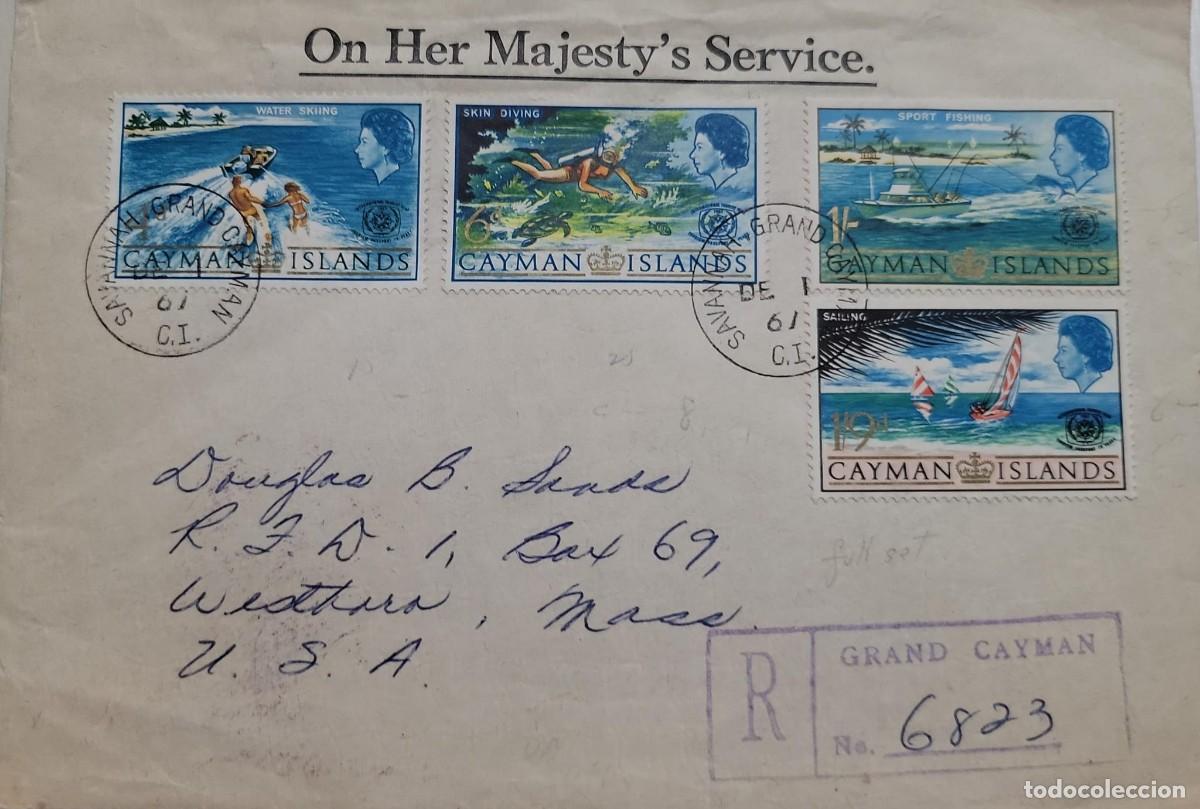 Timbres: EL)1967 UNITED KINGDOM, AT HER MAJESTY'S SERVICE, WATER SPORTS, WATER SKIING, DIVING, SPORT FISHING,
