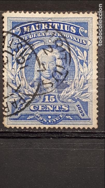 Sellos: MAURICIO. A&Ntilde;O 1899. &deg;. YVERT 98 - Foto 1